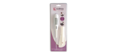 Spatelthermometer lepel -50°C +300°C Wit