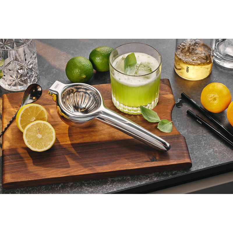 Lemon Presse Citron en Inox avec Filtre et Poignée 22 cm  - Gefu