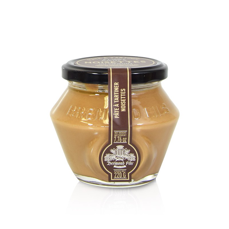 Pâte à Tartiner Noisettes du Piémont et Huile d'Olive Bio 220 g  - Maison Brémond