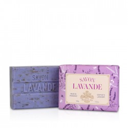 Natuurlijke vaste en Exfoliërende Zeep met Provençaalse Lavendel 100 g