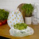 Salsa Essoreuse Sac à Salade Imperméable avec Filet 2-en-1 Citrons Jaunes - Cookut