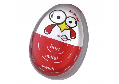 Egg-Time Minuterie à Oeufs Indicateur 3 Niveaux de Cuisson  - Kuchenprofi