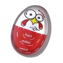 Egg-Time Minuterie à Oeufs Indicateur 3 Niveaux de Cuisson  - Kuchenprofi