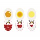 Egg-Time Minuterie à Oeufs Indicateur 3 Niveaux de Cuisson  - Kuchenprofi