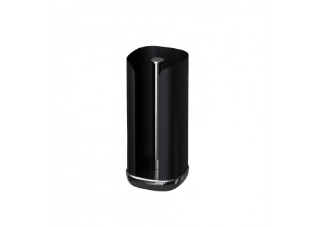 Cubo Porte Rouleau Essuie Tout Acier Thermolaqué Noir Mat 33 cm  - Siegwerk
