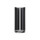 Cubo Porte Rouleau Essuie Tout Acier Thermolaqué Noir Mat 33 cm  - Siegwerk