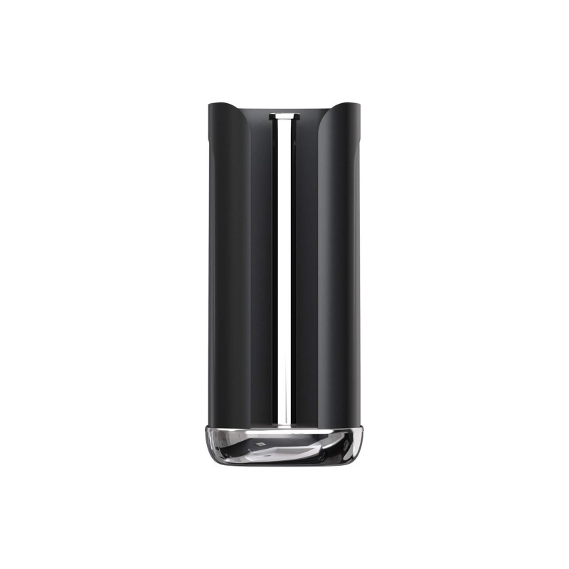 Cubo Porte Rouleau Essuie Tout Acier Thermolaqué Noir Mat 33 cm  - Siegwerk