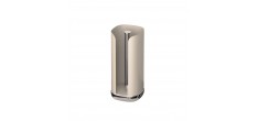 Cubo Porte Rouleau Essuie Tout Acier Thermolaqué Beige Sable Mat 33 cm 