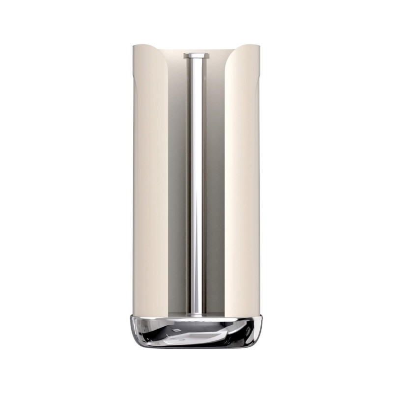 Cubo Porte Rouleau Essuie Tout Acier Thermolaqué Beige Sable Mat 33 cm  - Siegwerk