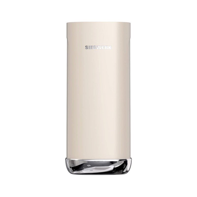 Cubo Keukenrolhouder in Mat Zandbeige Gepoedercoat Staal 33 cm - Siegwerk