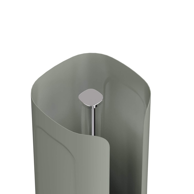 Cubo Keukenrolhouder in Mat Saliegroen Gepoedercoat Staal 33 cm Saliegroen - Siegwerk