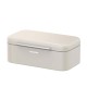 Panova Rechthoekige Broodtrommel in Mat Beige Gepoedercoat Staal 41x16x22 cm - Siegwerk