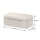 Panova Rechthoekige Broodtrommel in Mat Beige Gepoedercoat Staal 41x16x22 cm - Siegwerk