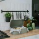 Panova Boîte à Pain Rectangulaire Acier Thermolaqué Vert Sauge 41x16x22 cm  - Siegwerk