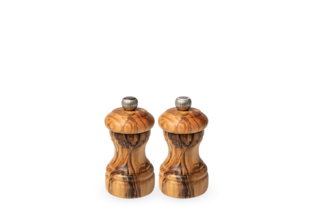 Bistro Duo Peper- en Zoutmolen Zirlion 10 cm Olijfhout - Peugeot