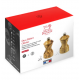 Bistro Duo Peper- en Zoutmolen Zirlion 10 cm Olijfhout - Peugeot