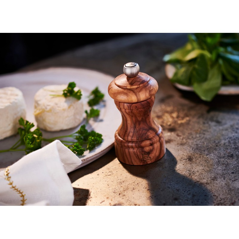 Bistro Duo Moulins à Poivre et à Sel Zirlion 10 cm Bois d'Olivier  - Peugeot