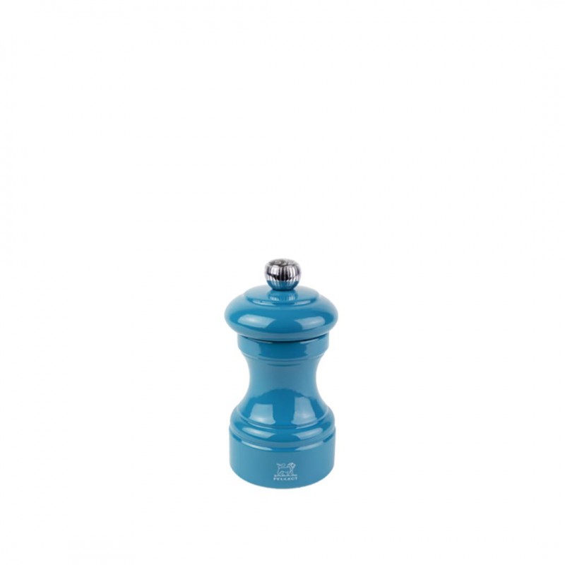Bistro Moulin à Sel 10 cm Bois Laqué Bleu Pacifique Zirlion  - Peugeot