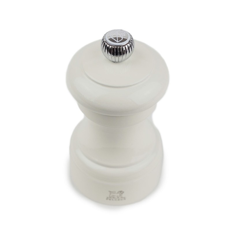 Bistro Moulin à Sel 10 cm Bois Laqué Blanc Cassé Ivoire Zirlion  - Peugeot