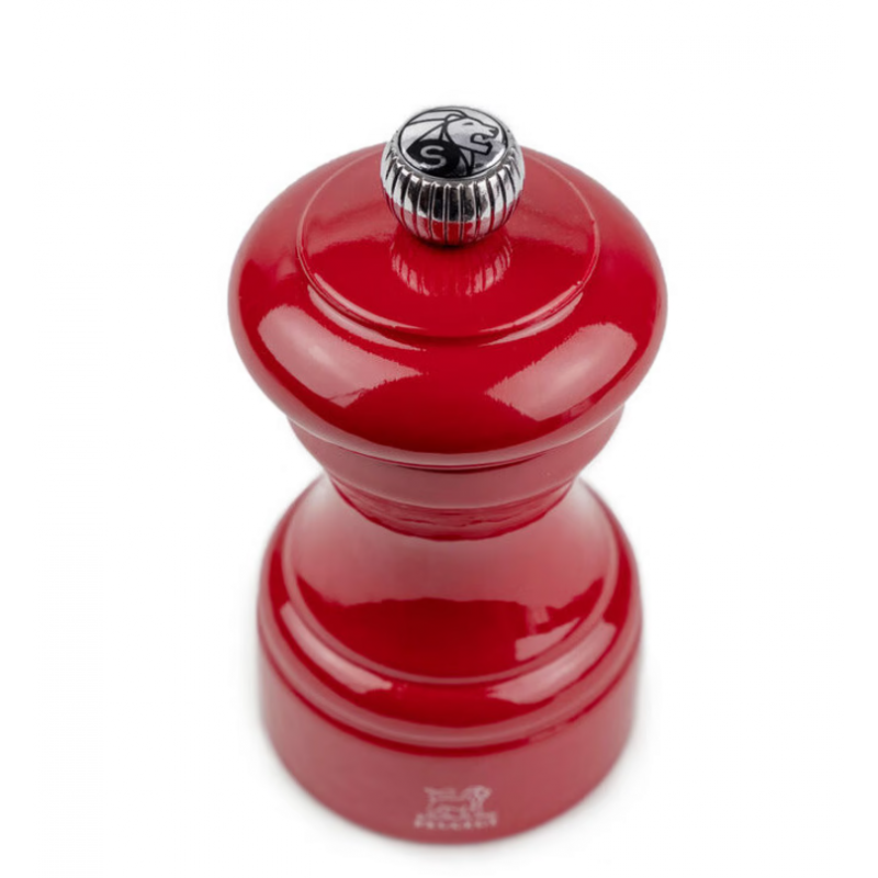 Bistro Moulin à Sel 10 cm Bois Laqué Rouge Passion Zirlion  - Peugeot