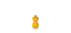 Bistro Moulin à Sel 10 cm Bois Laqué Jaune Safran Zirlion 
