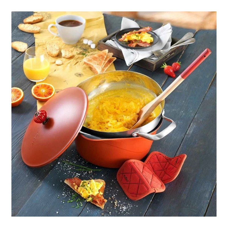 Bain-Marie Kom 24 cm voor de Incroyable Casserole - Cookut