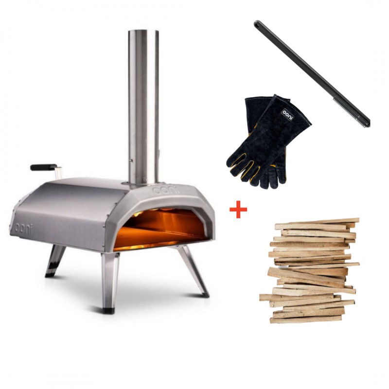 Starterspack Karu 12 Four à Pizza Bois 4 pcs  - Ooni