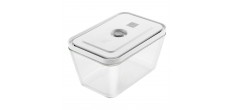 Fresh & Save Vacuüm Glazen Bewaardoos Transparant met Deksel L 2L 21x14 cm