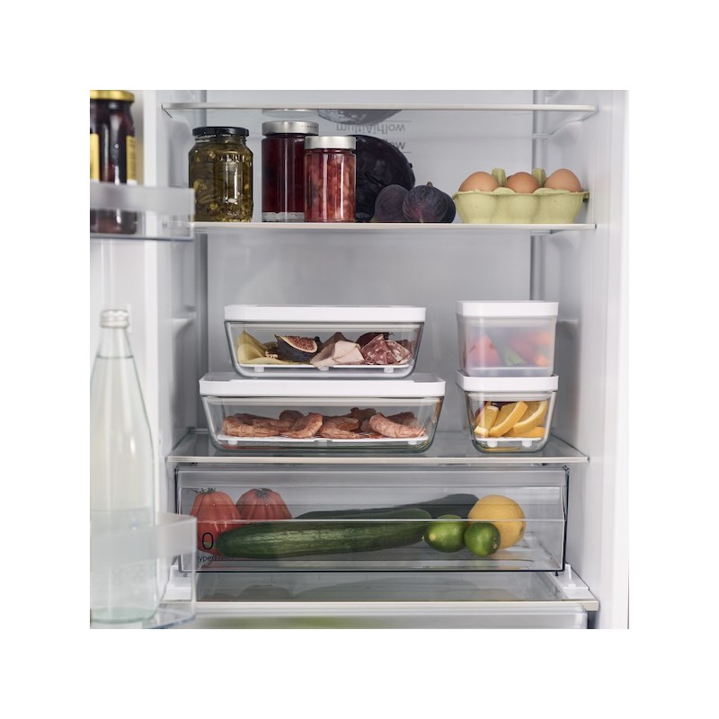 Fresh & Save Vacuüm Glazen Bewaardoos Transparant met Deksel L 2L 21x14 cm - Zwilling