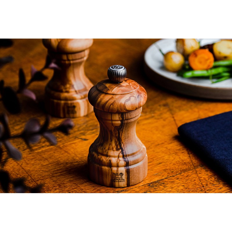 Bistro Moulin à Sel 10 cm Bois d'Olivier Zirlion  - Peugeot