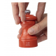 Bistro Zoutmolen 10 cm Gelakt Hout Terracotta - Peugeot