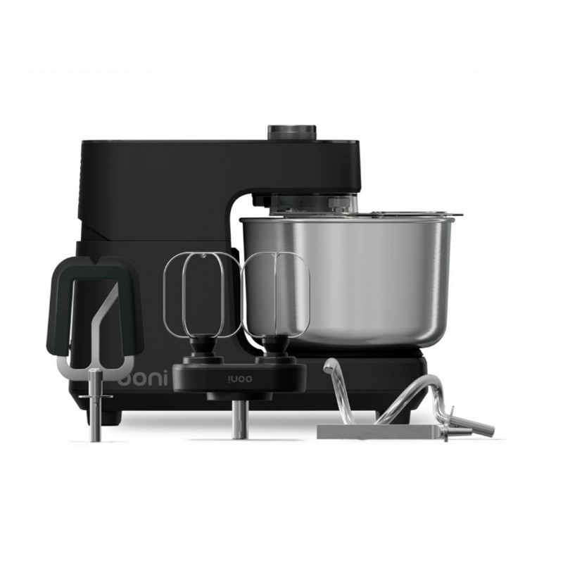 Halo Core Robot Pétrin à Spirale sur Socle 4,5L Noir Mat avec Accessoires  - Ooni