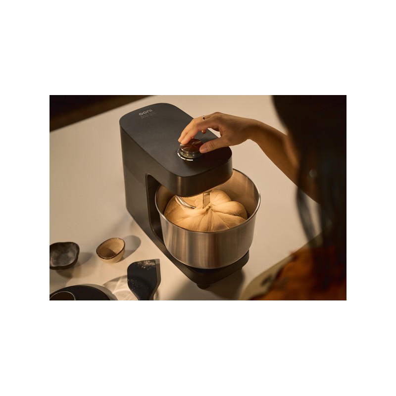 Halo Core Robot Pétrin à Spirale sur Socle 4,5L Noir Mat avec Accessoires  - Ooni