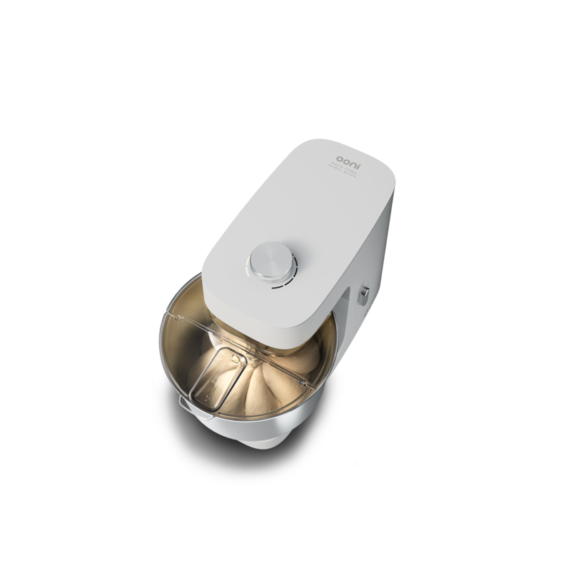 Halo Core Robot Pétrin à Spirale sur Socle 4,5L Blanc Mat avec Accessoires  - Ooni