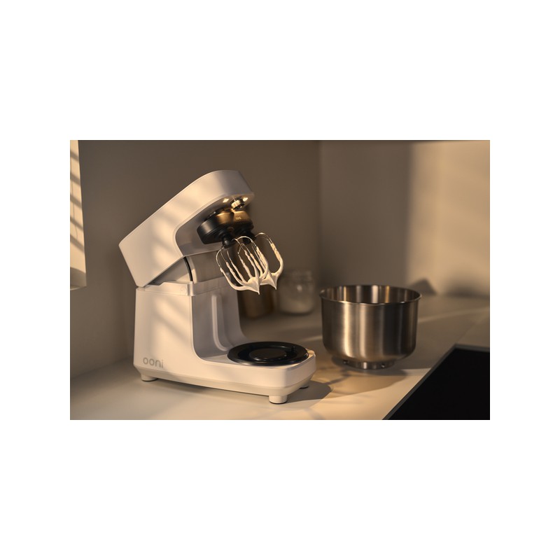 Halo Core Robot Pétrin à Spirale sur Socle 4,5L Blanc Mat avec Accessoires  - Ooni