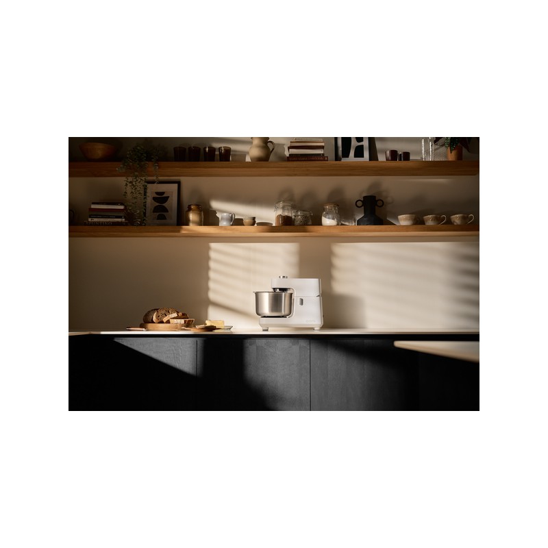 Halo Core Robot Pétrin à Spirale sur Socle 4,5L Blanc Mat avec Accessoires  - Ooni