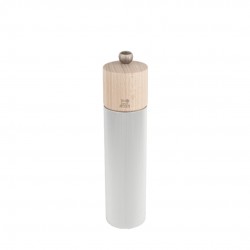 Line Moulin à Sel 22 cm Aluminium et Bois Naturel Zirlion  - Peugeot