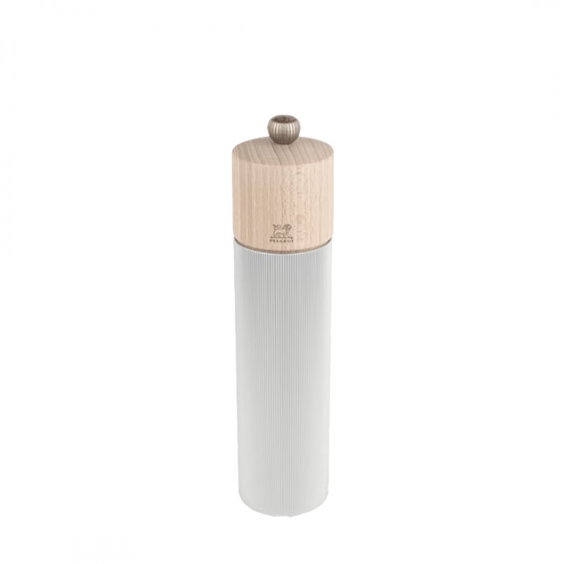 Line Moulin à Sel 22 cm Aluminium et Bois Naturel Zirlion  - Peugeot
