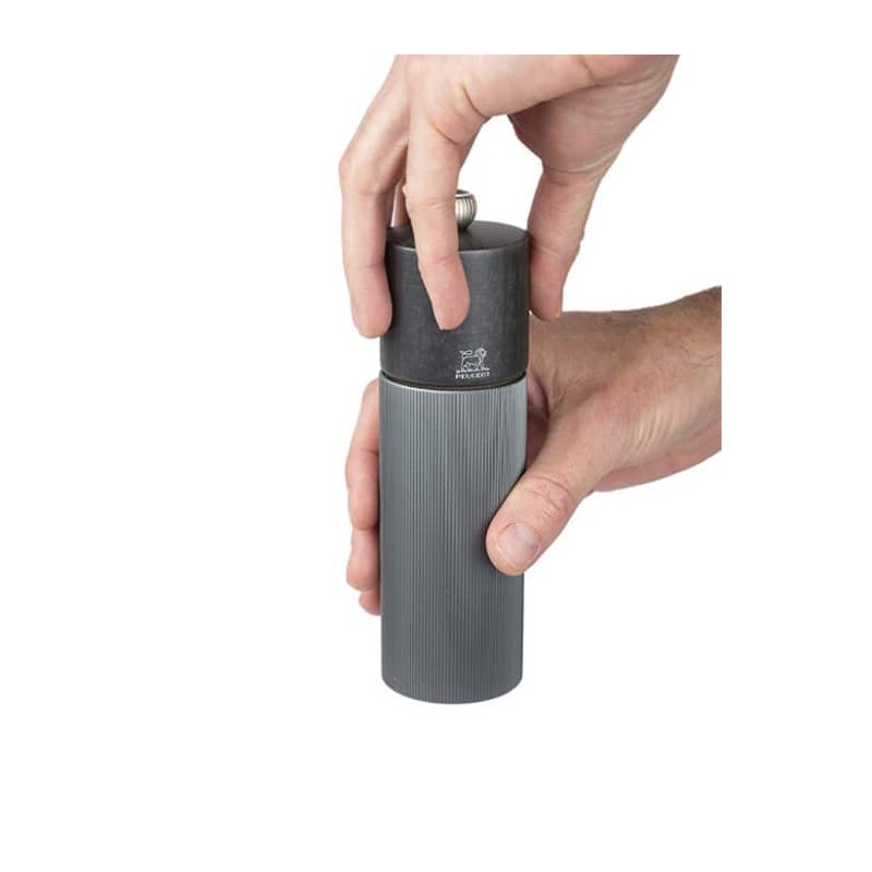 Line Zoutmolen 18 cm Carbon en Natuurlijk Hout Zirlion - Peugeot