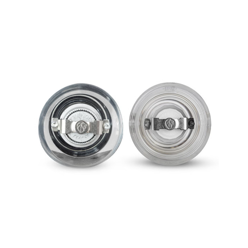 Nancy Duo Peper en Zoutmolen van 12 cm Transparant Acryl Zirlion - Peugeot