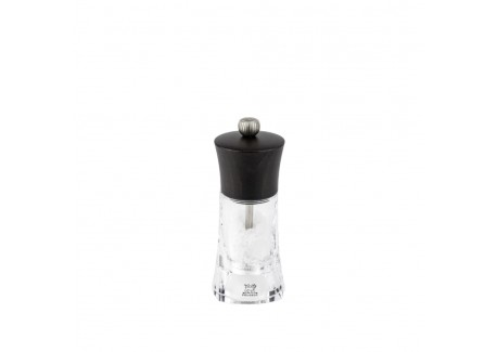 Oléron Zoutmolen 14 cm Transparant Acryl en Chocoladebruin Hout Zirlion - Peugeot