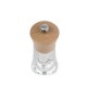 Oléron Moulin à Sel 14 cm Acryl Transparent et Bois Naturel Zirlion  - Peugeot