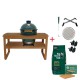 Starterspack Eucalyptus Table Barbecue Kamado Large 9 dlg - Big Green Egg