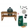 Starterspack Eucalyptus Table Barbecue Kamado Large 9 dlg
