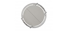 Dual Zone Deflector Kit Céramique Barbecue Large pour Cuisson Indirecte 