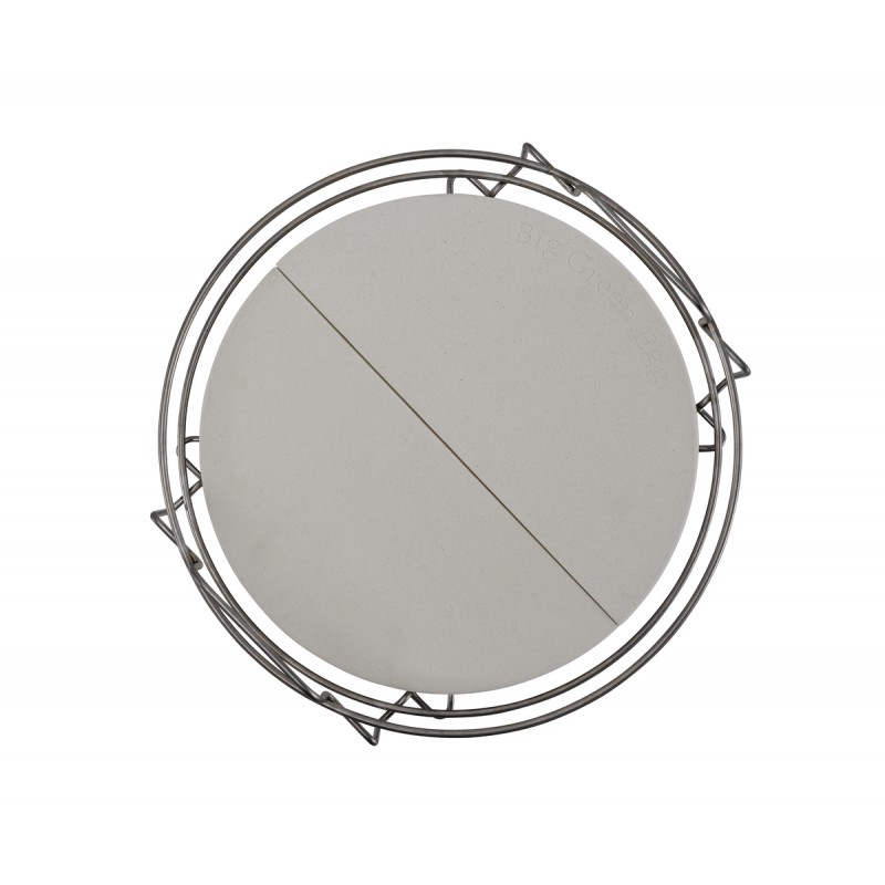 Deflectorset Large Keramische barbecueset voor Indirect Koken - Big Green Egg