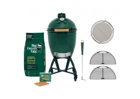 Starterspack Master Set Barbecue à Charbon Large 46 cm + Accessoires 9 pcs  - Big Green Egg