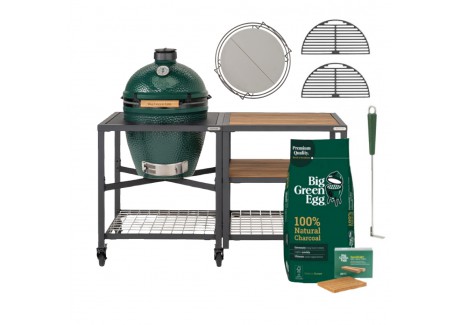 Starterspack Bloc Modulaire Barbecue à Charbon Large 46 cm Outdoor Kitchen  - Big Green Egg