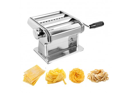 Ampia 150 Classic Machine à Pâtes Manuelle Italienne Chrome Brillant  - Marcato