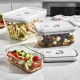 Fresh&Save Boite Sous-Vide en Verre Transparent avec Couvercle M 0,9L  - Zwilling